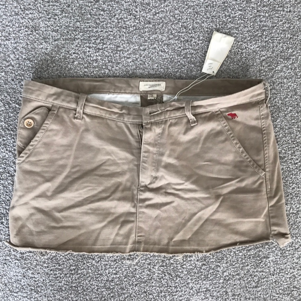 Abercrombie and Fitch tan skirt